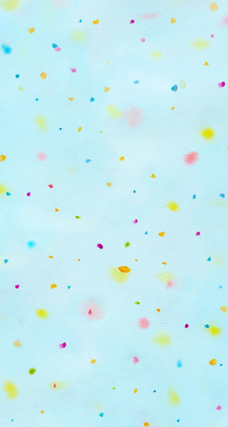 Blue background multicolored confetti white 3 - paper texture free wallpaper for mobile