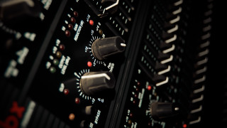 Control panel knobs switches red - analog free wallpaper