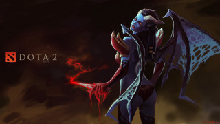 Dota2 character sword demon red 2 - a character free wallpaper for desktop