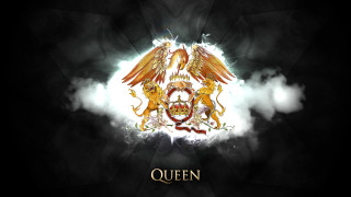 Coatofarms lions queen gold black - two lion free wallpaper