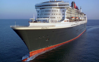 Cruise ship ocean sunny day 15 - realistic free wallpaper