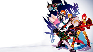 Anime characters group white background 15 - a group of anime characters free wallpaper for desktop