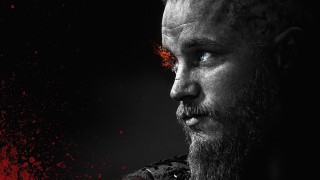 Bearded man blue eyes aurora - erlund hudson free wallpaper