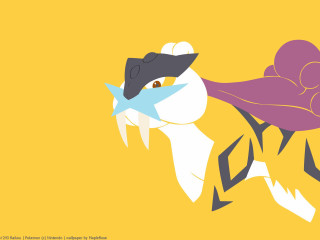 Bird hat flying another star - its beak free wallpaper