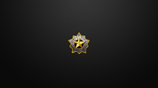 Star gold black white border - a gold star free wallpaper