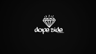 Diamond logo black background dope - white letter free wallpaper for desktop