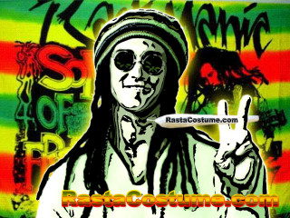 Drawing person knife rainbow background - image of a person free wallpaper