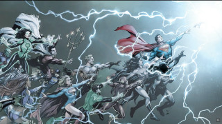 Storm superman characters lightning background - a storm free wallpaper