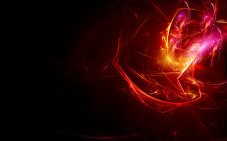 Red yellow abstract background black 2 - plasma free wallpaper