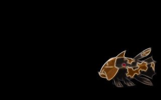 Goldfish red eye dark water - a red eye free wallpaper for desktop