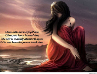 Woman red dress rock full - a fine art painting free wallpaper