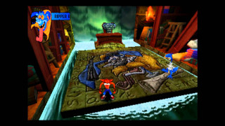 Video game bed cartoon character - temporary art free wallpaper