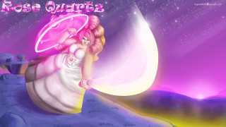 Woman dress pink umbrella moon - a woman in a dress holding free wallpaper