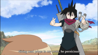 Cartoon character sword caption image 2 - p free wallpaper