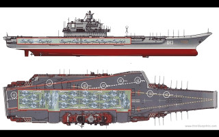 Battleship cutaway ship drawing view - complex free wallpaper