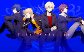 Anime characters bench group formal - a bench together free wallpaper
