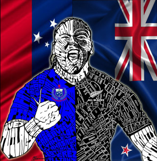 Man fist australia flag tennis - a tennis racquet free wallpaper for tablet