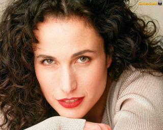 Woman curly hair sweater posing - frances jetter free wallpaper