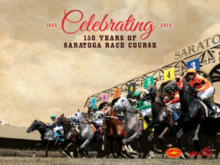 Horses racing saratoga 150 years - lyrical free wallpaper