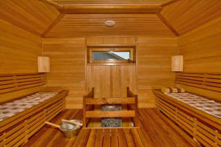 Wooden room beds bucket sauna - a bucket free wallpaper