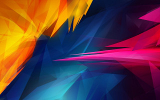 Colorful abstract background lines shapes 2 - surreal design free wallpaper