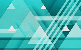 Blue abstract background triangles lines - geometric shape free wallpaper