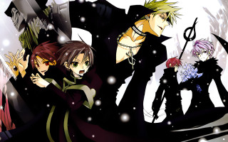 Anime characters snow hands in - their hands in free wallpaper