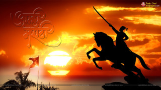Silhouette man horse sword sunset - hd wallpaper free wallpaper