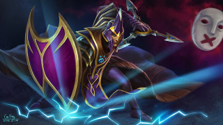 Masked character purple costume game - a mask free wallpaper