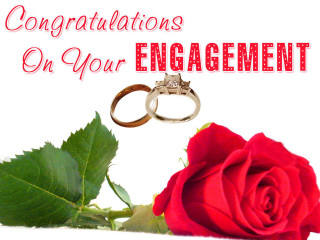 Rose wedding rings congratulations engagement - a rose free wallpaper