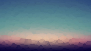 Colorful abstract background mountains sky - a cubist painting free wallpaper