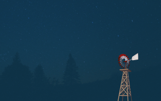 Windmill red white top dark - a windmill free wallpaper