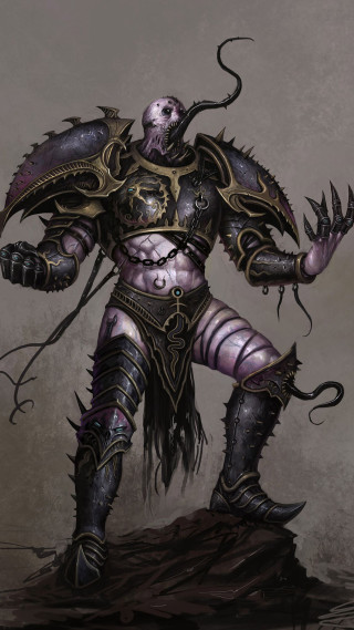 Demon character fantasy game body - epic fantasy character art free wallpaper for mobile