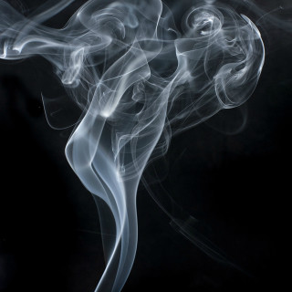 Smoky smoke black background white - derold page free wallpaper for tablet