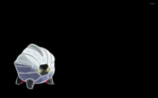 Computer screen helmet red eye - the bottom of the screen free wallpaper