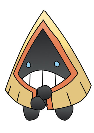 Cartoon tent person sitting window - a woodcut free wallpaper for mobile