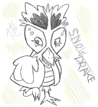 Bird mohawk drawing name chest - free bird wallpaper for tablet