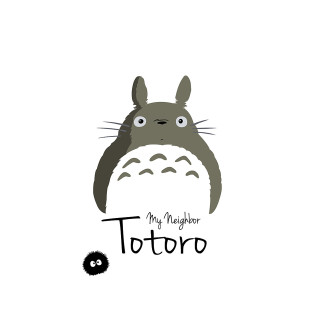 Totoro big nose funny face - big free wallpaper for tablet