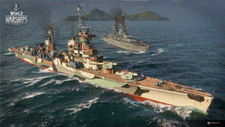 Large ship ocean small background - subsurface free wallpaper for desktop