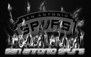 San antonio spurs logo black 7 - free space wallpaper