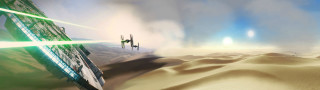 Star wars fighter desert matte - scene free wallpaper for desktop
