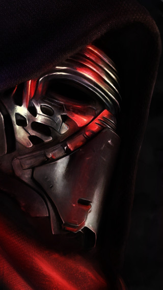 Star wars character helmet red - a star wars character free wallpaper for mobile