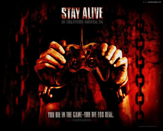 Movie poster person gun chain - the wall behind them free wallpaper