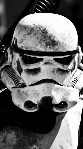 Star wars trooper helmet gun - ambient occlusion free wallpaper for mobile