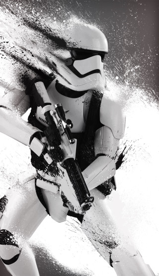 Star wars character gun water - ambient occlusion free wallpaper for mobile