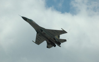 Fighter jet cloudy sky jet 3 - a fighter free wallpaper