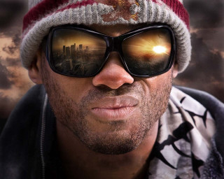 Man sunglasses hat city sunset - sunglass and a hat free wallpaper