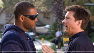 Two men talking neighborhood house - the street free wallpaper for desktop