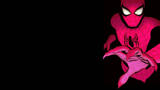 Spiderman pink suit horns smile - a spider man free wallpaper