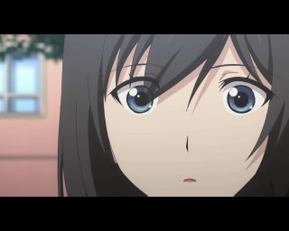 Girl black hair blue eyes - long black hair free wallpaper